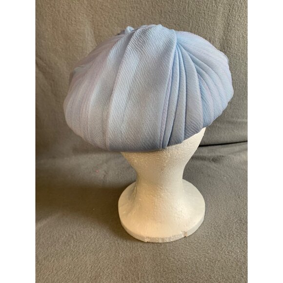 Gwenn Pennington Ladies Light Blue Hat Sz 22 Vintage - Picture 4 of 9